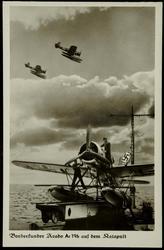 Borderkunder Arado Ar 196 auf dem Katapult