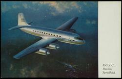 B.O.A.C. Hermes Speedbird to West, South and East Africa