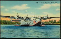 A Transatlantic Clipper at Miami, Fla.