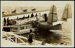 Passengers boarding Pan American Giant Clipper, Miami