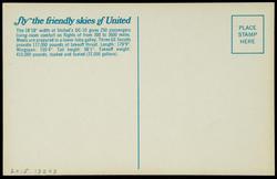 The 18'18" width of United's DC-10 gives 250 passengers living-room comfort on flights of from 300 to 3600 miles.