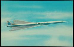 U.S. SUPERSONIC TRANSPORT - In the mid-1970's, the U.S. SST will fly New York to London in 2 hours 41 minutes!