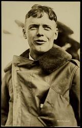 Captain Charles A. Lindbergh accomplished the first non-stop New York to Paris flight, leaving New York, May 20th, 1927, and arriving in Paris in 33 hours, 20 minutes, traveling 3650 miles.