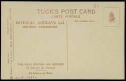 INTERIOR OF AN IMPERIAL AIRWAYS PASSENGER AEROPLANE.