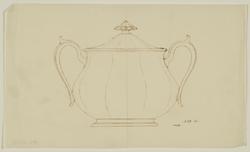 Design for a sugar bowl