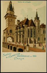 Souvenir de l'EXPOSITION UNIVERSELLE DE 1900 PARIS. Pavillon de la Hongrie.

