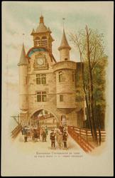 EXPOSITION UNIVERSELLE DE 1900 
LE VIEUX PARIS - LE GRAND CHATELET
