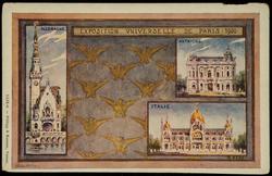 EXPOSITION UNIVERSELLE DE PARIS. 1900. ALLEMAGNE - AUTRICHE - ITALIE

