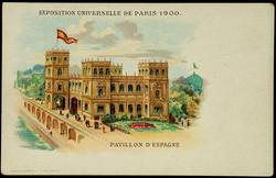EXPOSITION UNIVERSELLE DE PARIS 1900. PAVILLON D'ESPAGNE

