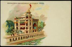 EXPOSITION UNIVERSELLE DE PARIS 1900. PAVILLON OTTOMAN

