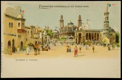EXPOSITION UNIVERSELLE DE PARIS 1900. ALGÉRIE & TUNISIE.
