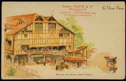 Le Vieux Paris. Bâtiment des Vieilles Halles-Théâtre.
