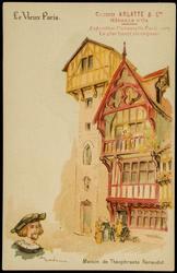Le Vieux Paris. Maison de Théophraste Renaudot.
