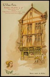 Le Vieux Paris. Maison natale de Molière.
