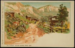 Les Etables - VILLAGE SUISSE, PARIS 1900
