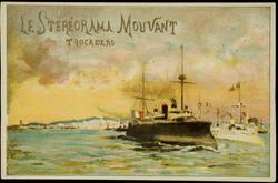 CARNET DU PASSE-PARTOUT de l'Exposition -1900. LE STERÉORAMA MOUVANT TROCADERO
