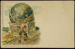 LE GLOBE CÉLESTE. - Exp'on Univ'elle - PARIS 1900.
