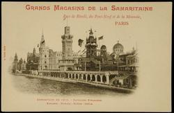 EXPOSITION DE 1900. - PAVILLONS ETRANGERS ESPAGNE - MONACO - SUÈDE - GRÈCE
