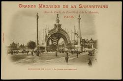 EXPOSITION DE 1900. - LA PORTE MONUMENTALE
