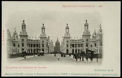 EXPOSITION UNIVERSELLE - 1900 Vue générale de l'Esplanade des Invalides
