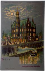 EXPOSITION UNIVERSELLE DE 1900. LE PAVILLON ROYAL DE LA BELGIQUE.
