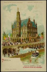 EXPOSITION UNIVERSELLE DE 1900. LE PAVILLON ROYAL DE LA BELGIQUE.
