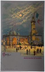 EXPOSITION UNIVERSELLE DE 1900. PALAIS OFFICIEL DE L'ALGÉRIE.
