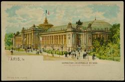 EXPOSITION UNIVERSELLE DE 1900. LE GRAND PALAIS.
