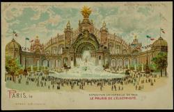 EXPOSITION UNIVERSELLE DE 1900. LE PALAIS DE L'ÉLECTRICITÉ.
