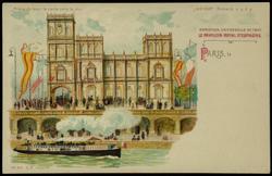 EXPOSITION UNIVERSELLE DE 1900. LE PAVILLON ROYAL D'ESPAGNE.
