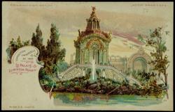 EXPOSITION UNIVERSELLE DE 1900. LE PALAIS LUMINEUX PONSIN.
