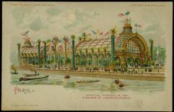 EXPOSITION UNIVERSELLE DE 1900. PALAIS DE L'HORTICULTURE.
