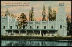 Exposition Universelle de Liége 1905 - Colonies Françaises, le pavillon de l'Afrique

