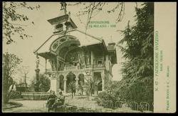 ESPOSIZIONE DI MILANO - 1906 PADIGLIONE SVIZZERO - ARCH. GUIDINI

