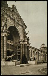 Große Kunstausstellung Dresden 1908 - Hauptportal
