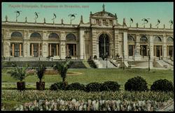 Façade Principale, Exposition de Bruxelles, 1910.
