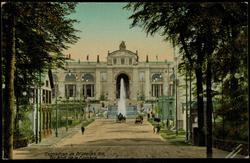 Exposition de Bruxelles, 1910. Du Bois de la Cambre
