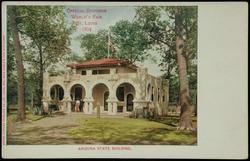 OFFICIAL SOUVENIR WORLD'S FAIR ST. LOUIS 1904 - ARIZONA STATE BUILDING.
