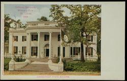 OFFICIAL SOUVENIR WORLD'S FAIR ST. LOUIS 1904 - CONNECTICUT STATE BUILDING.
