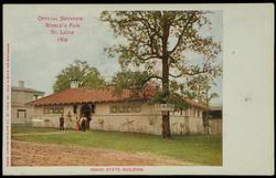 OFFICIAL SOUVENIR WORLD'S FAIR ST. LOUIS 1904 - IDAHO STATE BUILDING.
