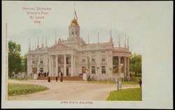 OFFICIAL SOUVENIR WORLD'S FAIR ST. LOUIS 1904 - IOWA STATE BUILDING.
