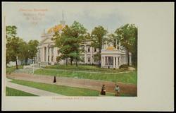 OFFICIAL SOUVENIR WORLD'S FAIR ST. LOUIS 1904 - PENNSYLVANIA STATE BUILDING.