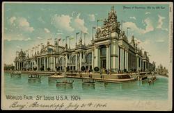 WORLD'S FAIR ST. LOUIS U.S.A., 1904. Palace of Electricity 525 by 600 feet.