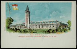 Palace of Manufactures. LOUISIANA PURCHASE EXPOSITION, ST. LOUIS, U.S.A., 1904.