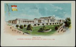 Palace of Arts. LOUISIANA PURCHASE EXPOSITION, ST. LOUIS, U.S.A., 1904.