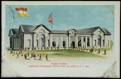 English Pavillion. LOUISIANA PURCHASE EXPOSITION, ST. LOUIS, U.S.A., 1904.