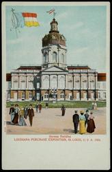 German Building. LOUISIANA PURCHASE EXPOSITION, ST. LOUIS, U.S.A., 1904.