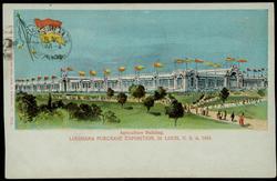 Agriculture Building. LOUISIANA PURCHASE EXPOSITION, ST. LOUIS, U.S.A., 1904.