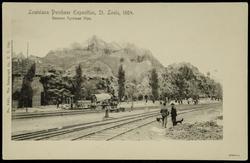 Louisiana Purchase Exposition, St. Louis, 1904. German Tyrolean Alps