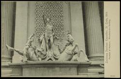 Louisiana Purchase Exposition, St. Louis, 1904. Fountain of Neptune. Manufactures Building.